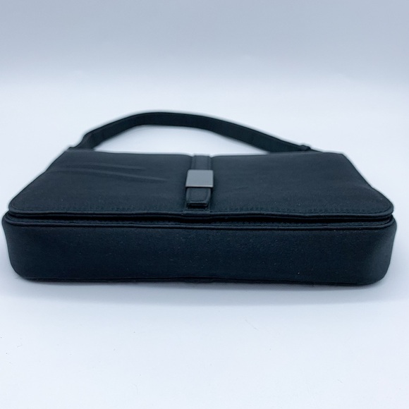 Gucci Satin Mini Flap Mini Handbag in Black - Picture 4 of 14